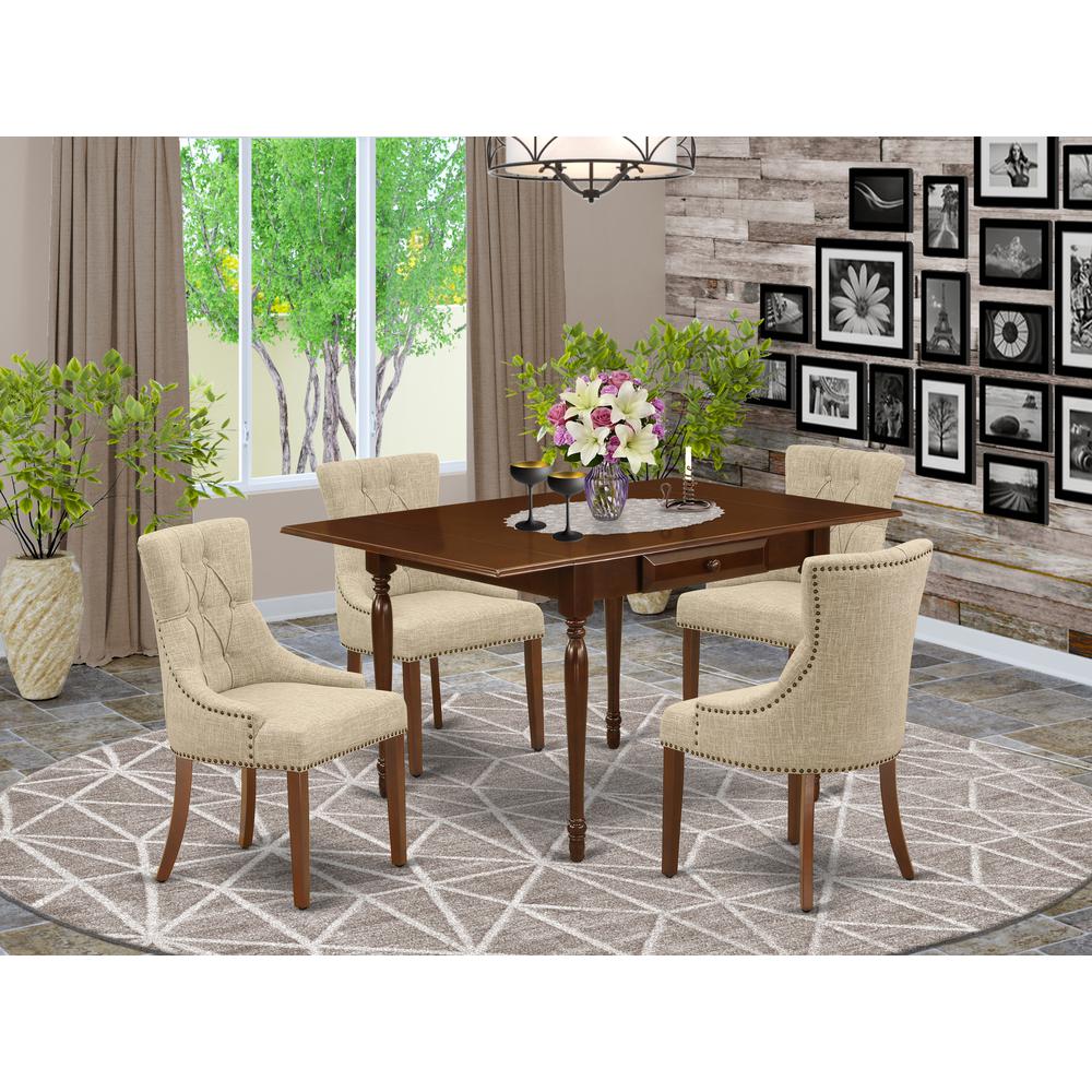 Dining Room Set Mahogany, MZFR5-MAH-05. Picture 2