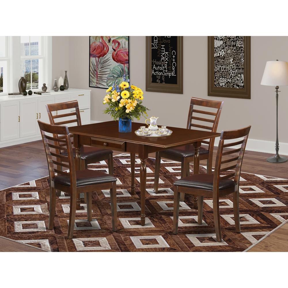 Dining Room Set Mahogany, MZML5-MAH-LC. Picture 2