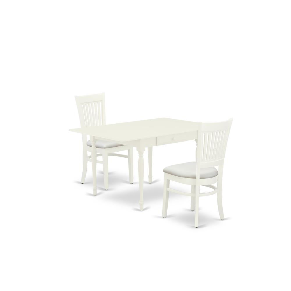 Dining Table- Dining Chairs, MZVA3-LWH-C. Picture 1