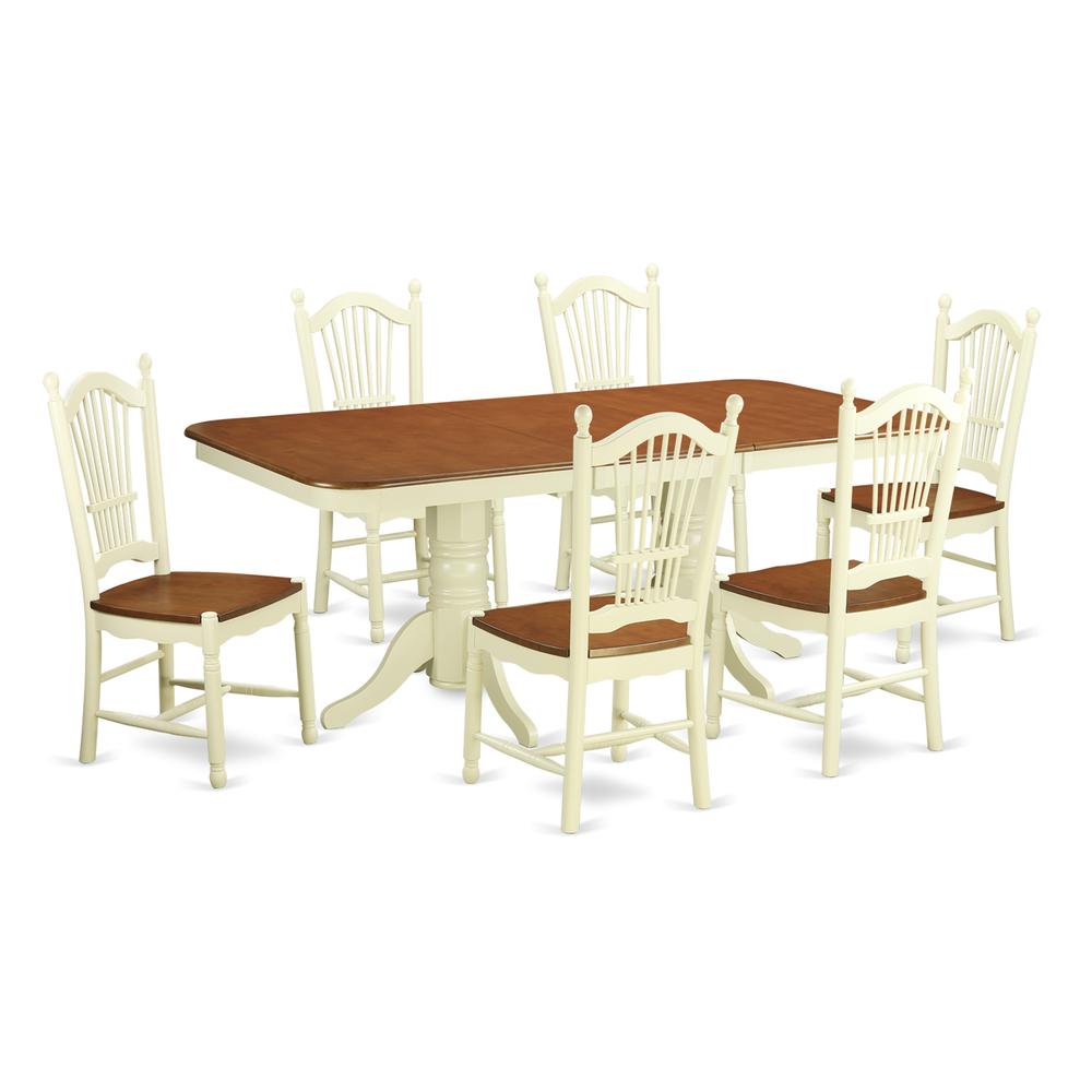 7  Pc  Dining  room  set  -Kitchen  Table  and  6  Dining  Chairs. Picture 1