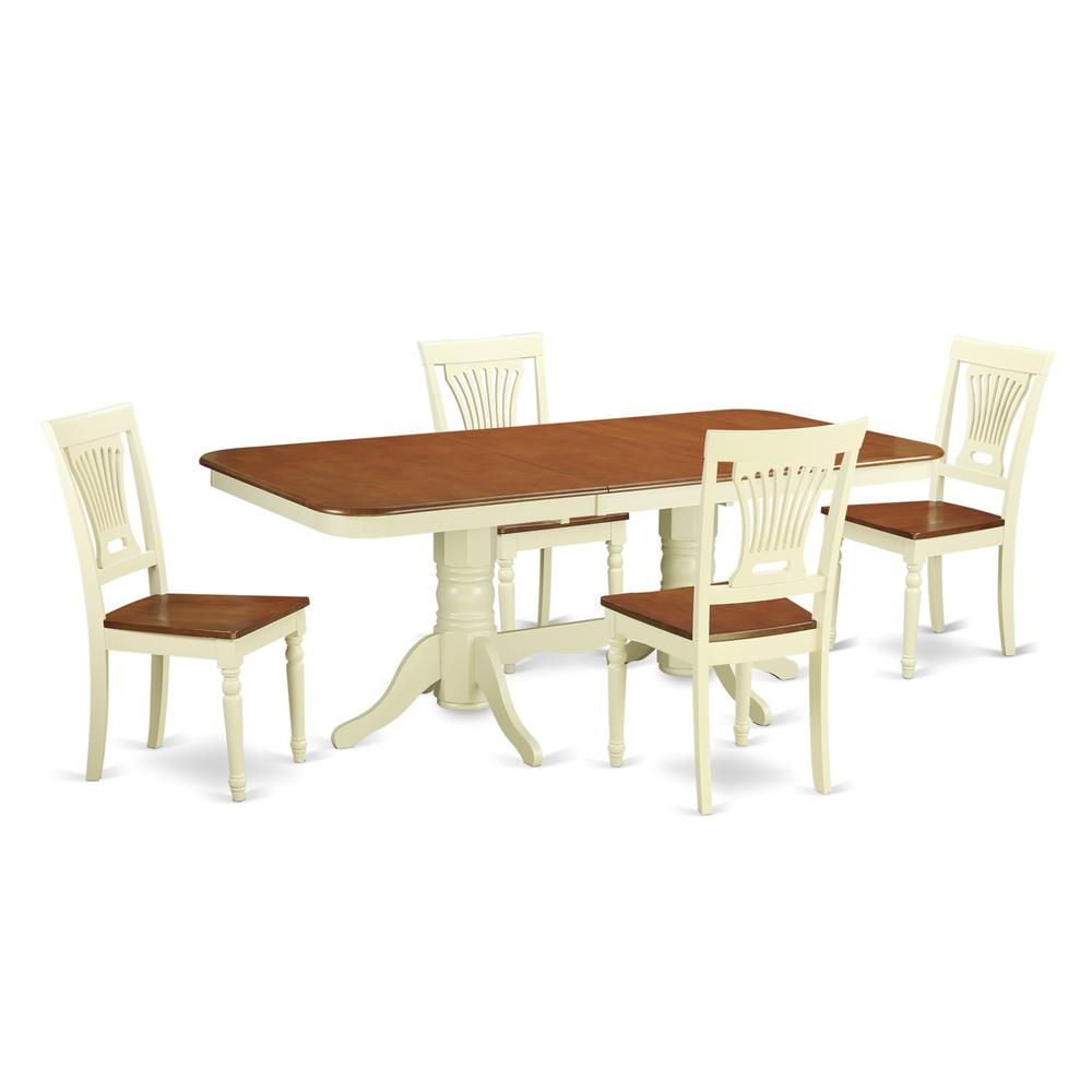 5  Pc  Dining  set-Dining  Table  and  4  Dining  Chairs. Picture 1