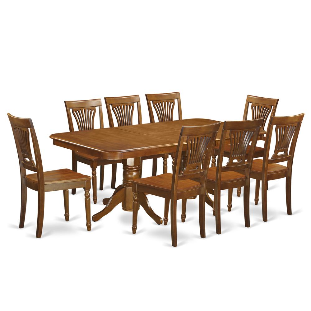 9  Pcformal  Dining  room  set  Dining  Table  and  8  Dining  Chairs. Picture 1