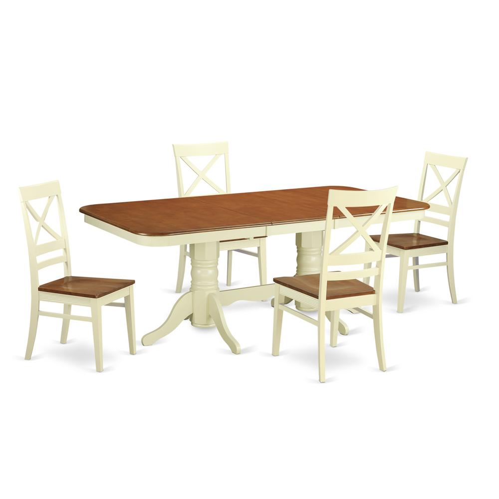 5  PC  dinette  set  for  4-Dinette  Table  and  4  dinette  Chairs. Picture 1