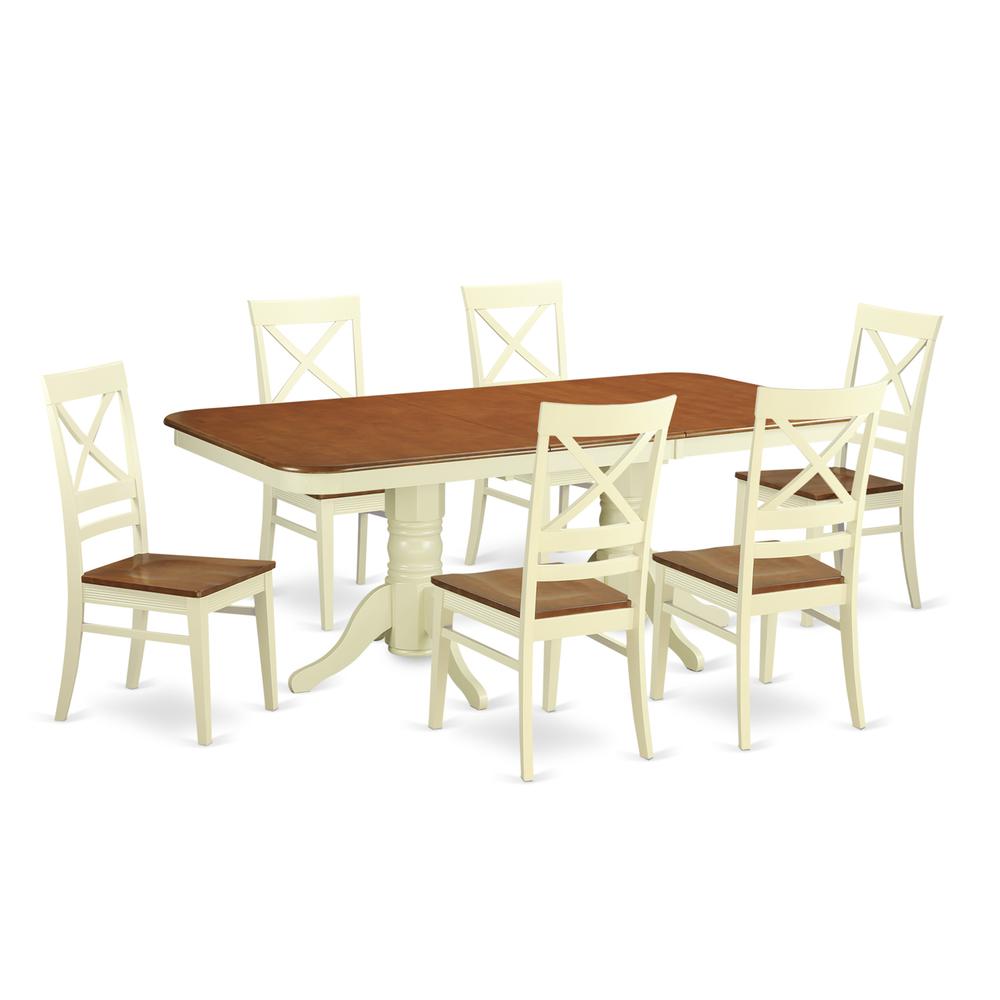 7  Pc  dinette  Table  set  -Table  and  6  Dining  Chairs. Picture 1