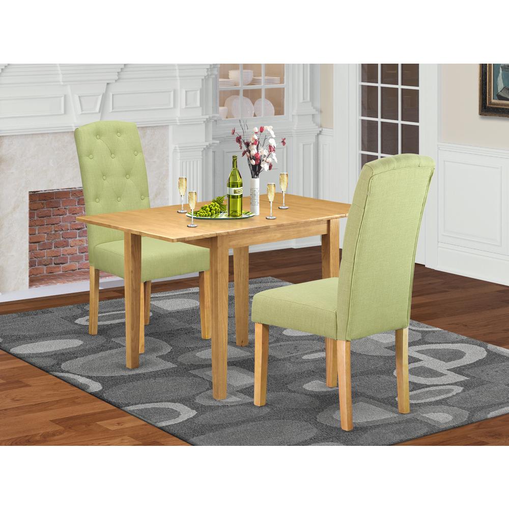 Dining Room Set Oak, NDCE3-OAK-07. Picture 2