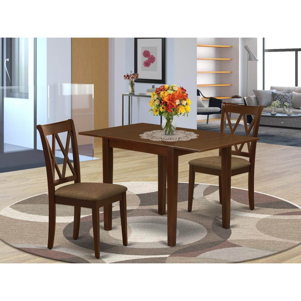 Dining Room Set Mahogany, NDCL3-MAH-C. Picture 2