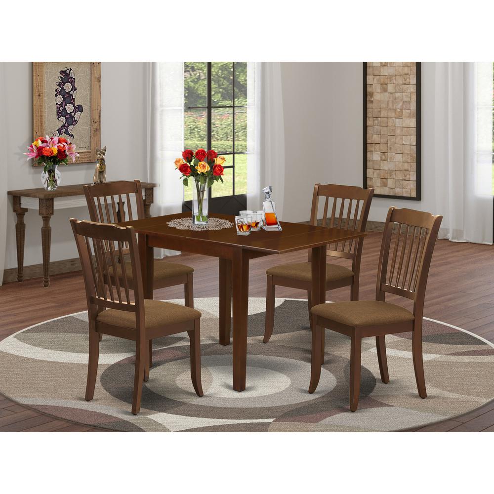 Dining Room Set Mahogany, NDDA5-MAH-C. Picture 2
