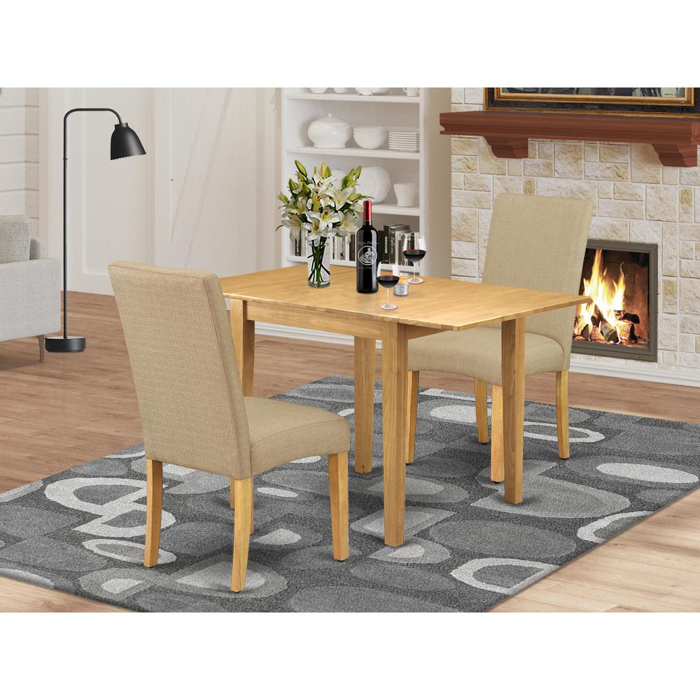 Dining Room Set Oak, NDDR3-OAK-16. Picture 2