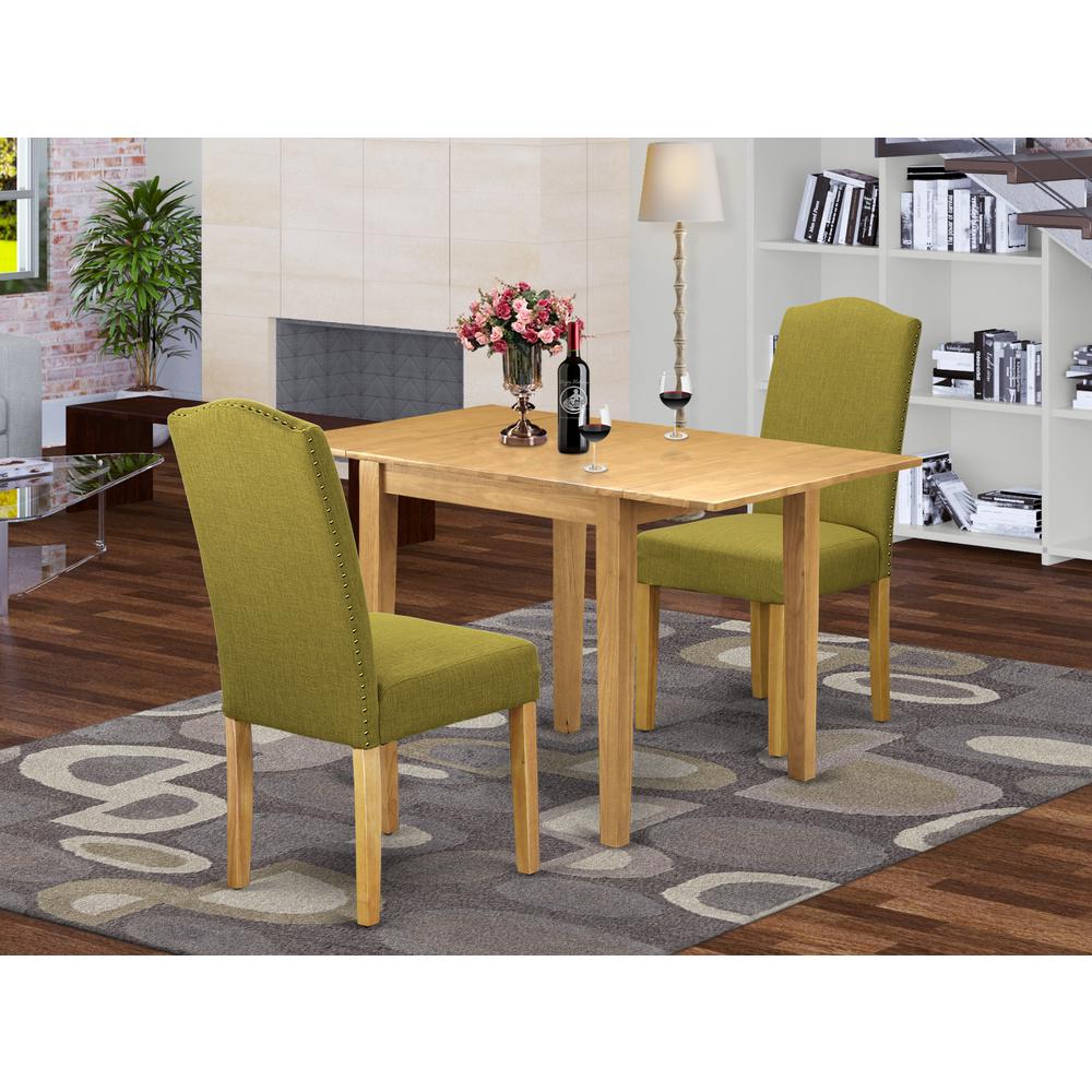 Dining Room Set Oak, NDEN3-OAK-08. Picture 2