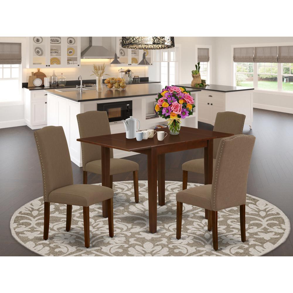 Dining Room Set Mahogany, NDEN5-MAH-18. Picture 2