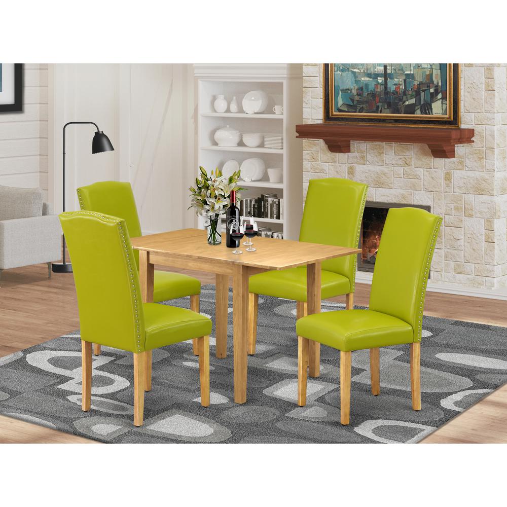 Dining Room Set Oak, NDEN5-OAK-51. Picture 2