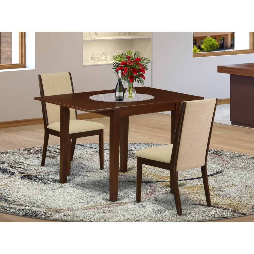 Dining Room Set Mahogany, NDLA3-MAH-04. Picture 2