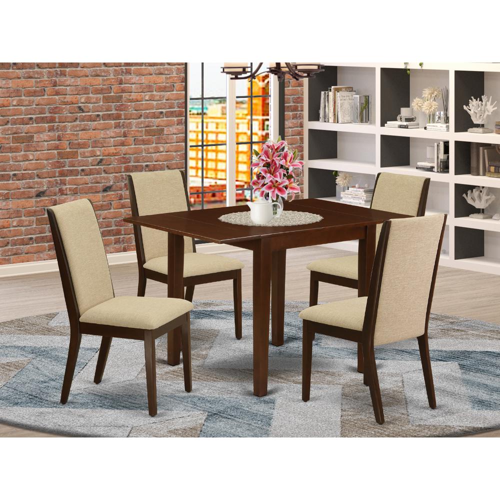 Dining Room Set Mahogany, NDLA5-MAH-04. Picture 2