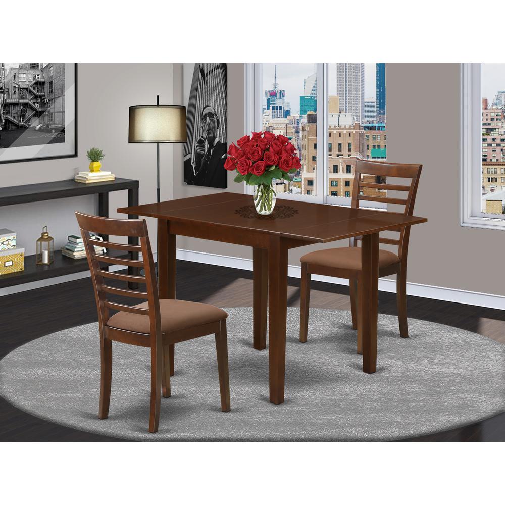 Dining Room Set Mahogany, NDML3-MAH-C. Picture 2