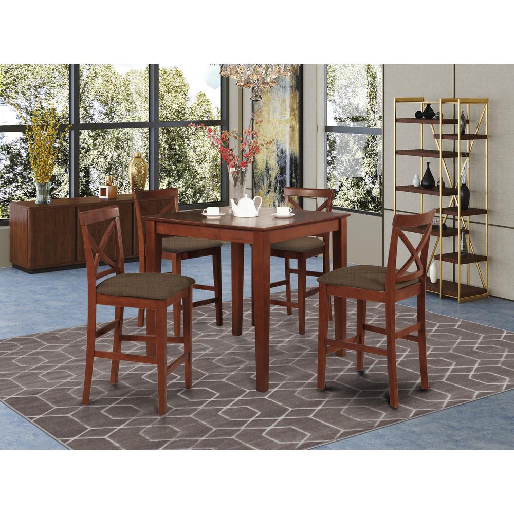 Dining Room Set Mahogany, NDML5-MAH-C. Picture 2