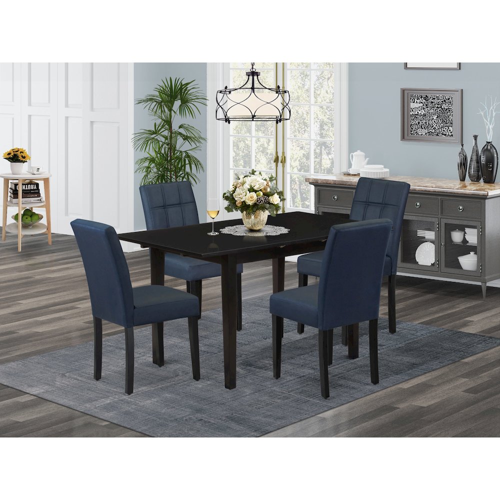 5 Piece Dinner Table Set consists A Dining Table. Picture 2