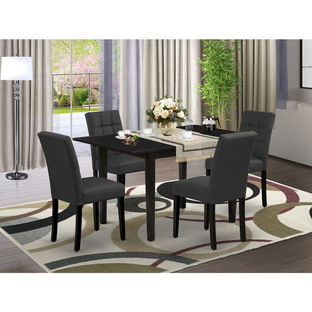 5 Piece Kitchen Table Set contain A Dinner Table. Picture 2