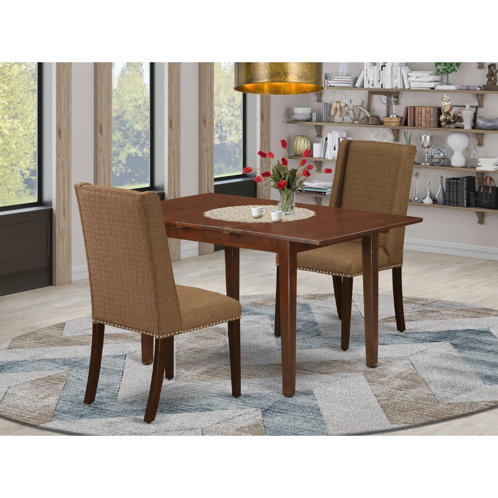 Dining Room Set Mahogany, NFFL3-MAH-18. Picture 2