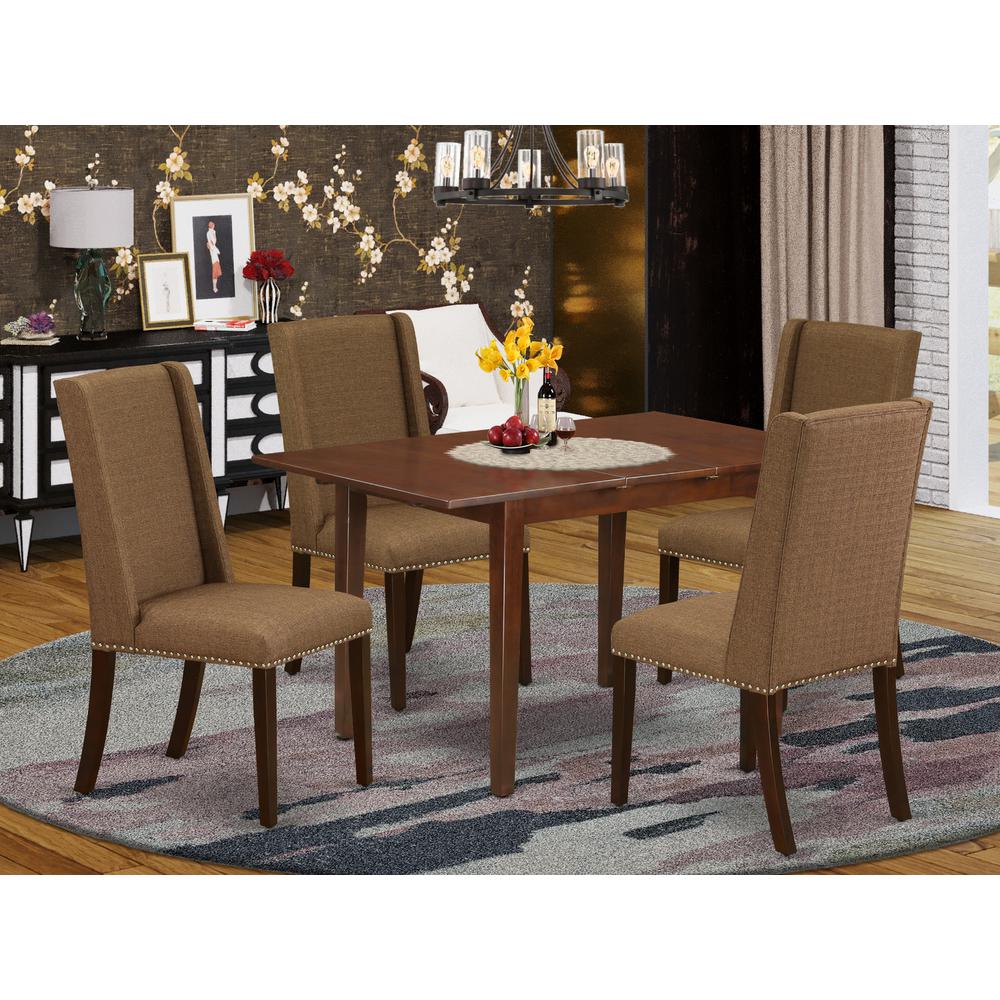 Dining Room Set Mahogany, NFFL5-MAH-18. Picture 2