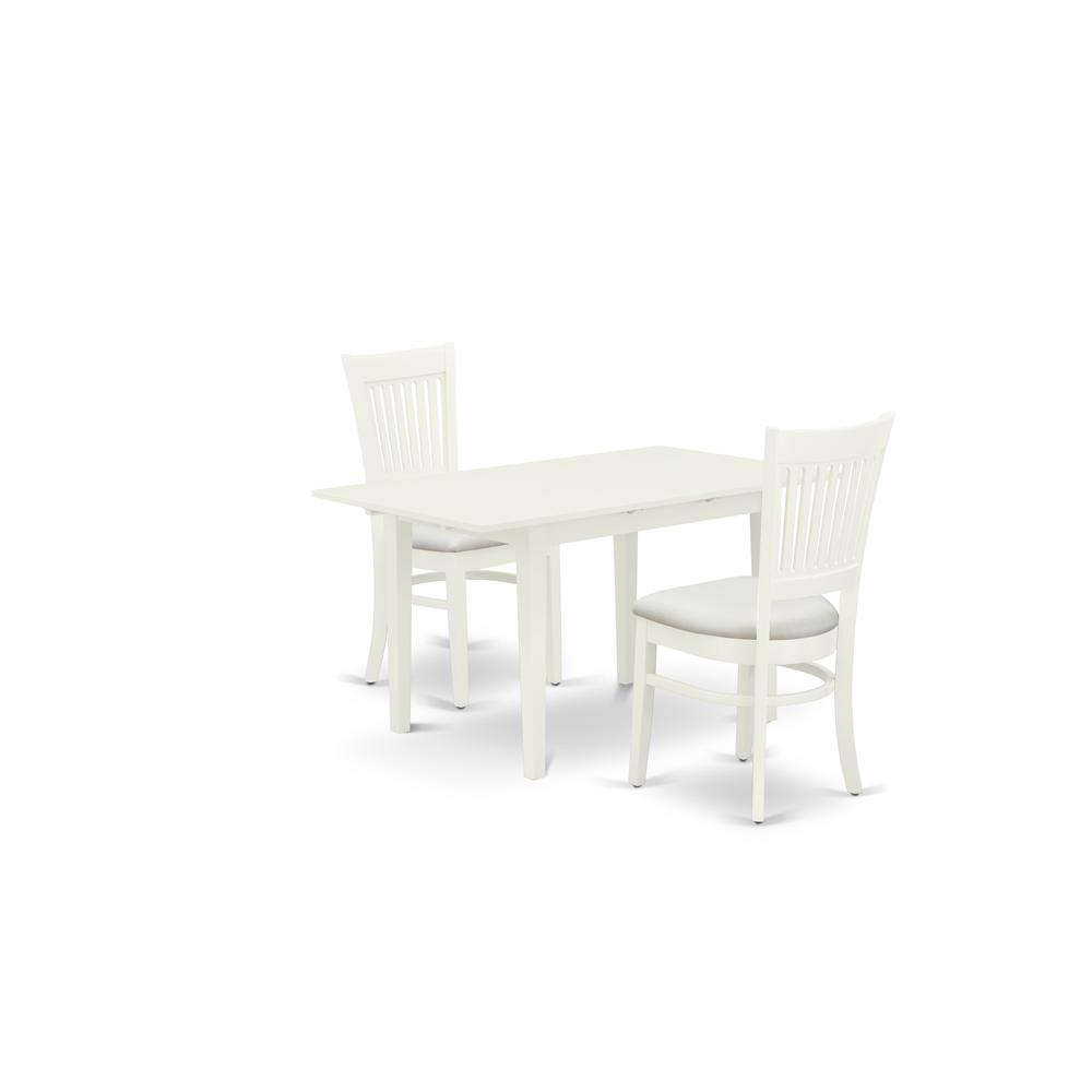 Dining Table- Dining Chairs, NFVA3-LWH-C. Picture 1