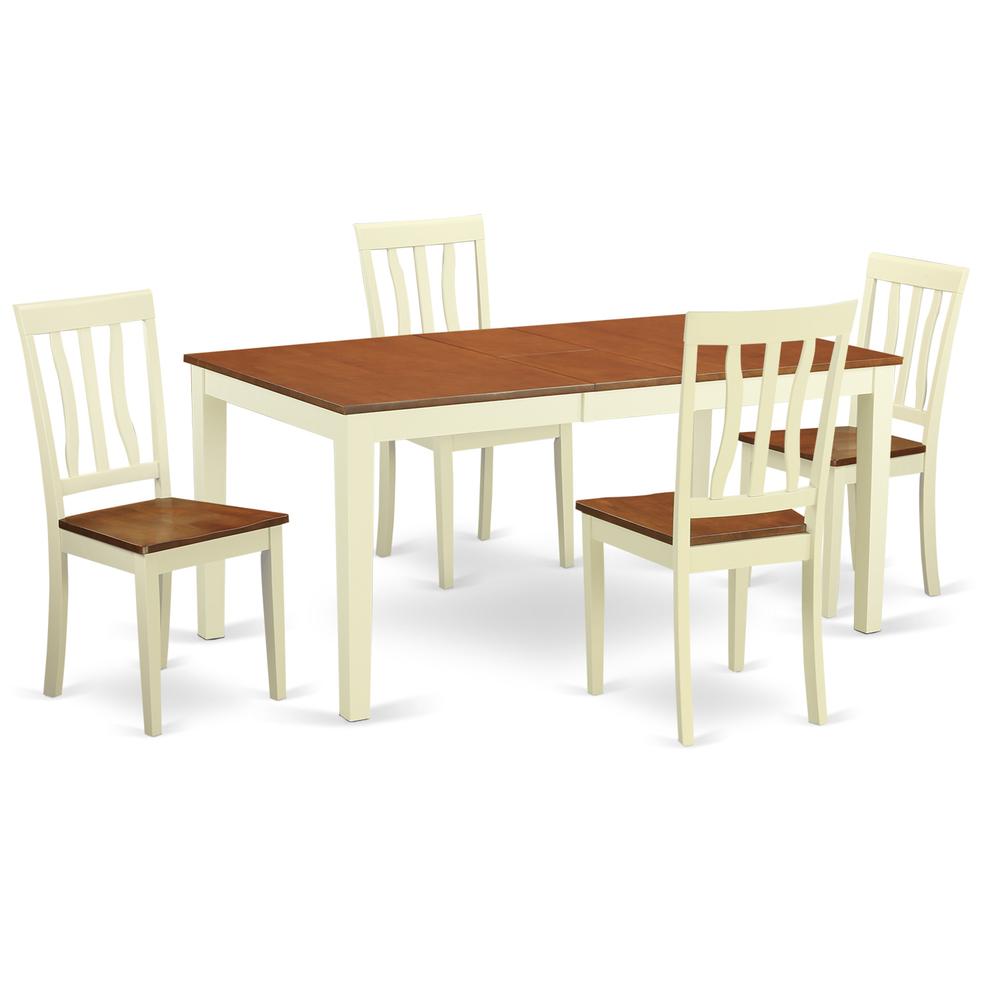 5  Pc  dinette  Table  set  -Table  and  4  Dining  Chairs. Picture 1