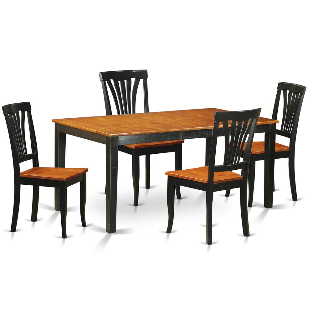 5  PC  Kitchen  Table  set-Dining  Table  and  4  Dining  Chairs. Picture 1