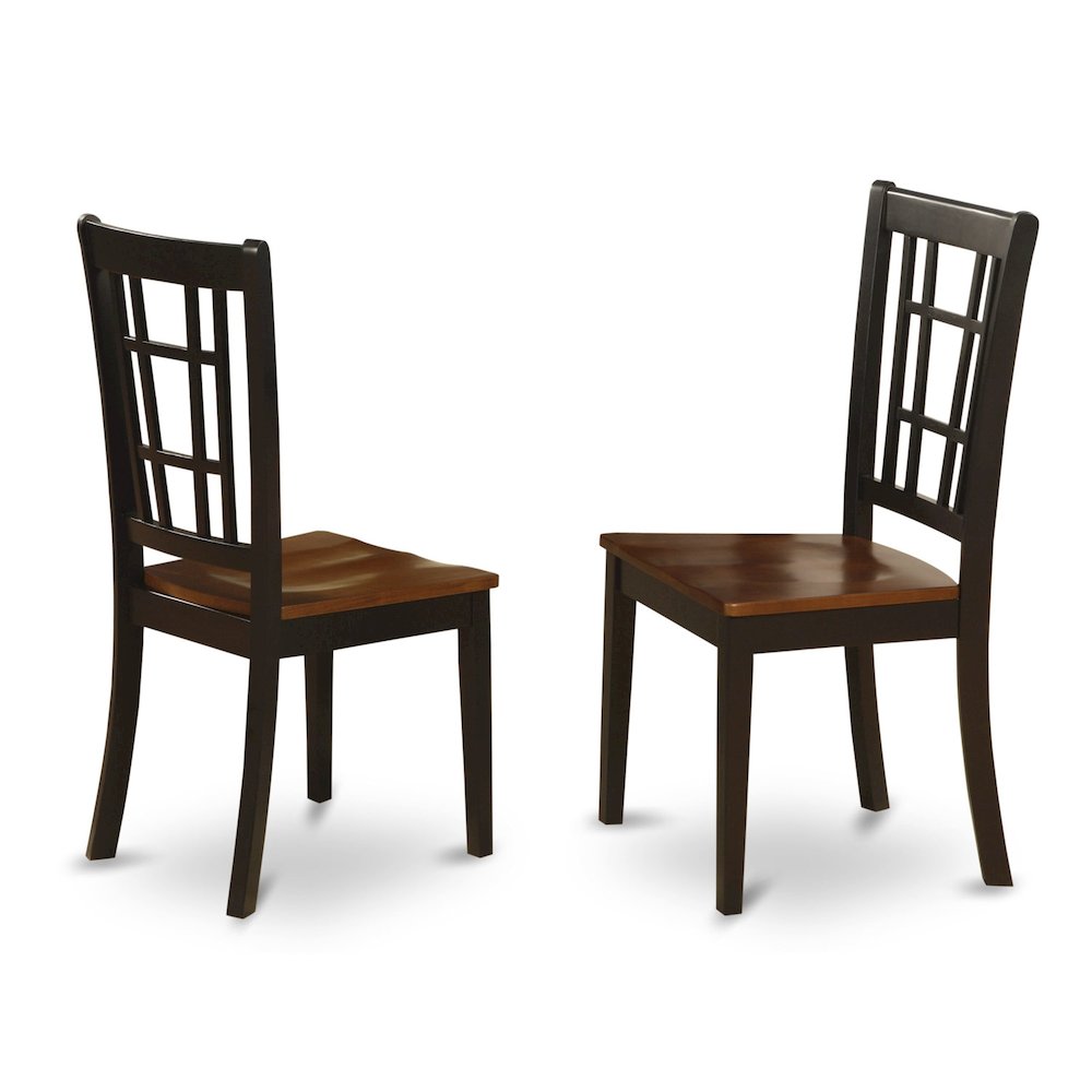 6-PC  Dining  room  set  with  bench-Dining  Table  and  4  Wooden  Dining  Chairs  plus  a  bench. Picture 3