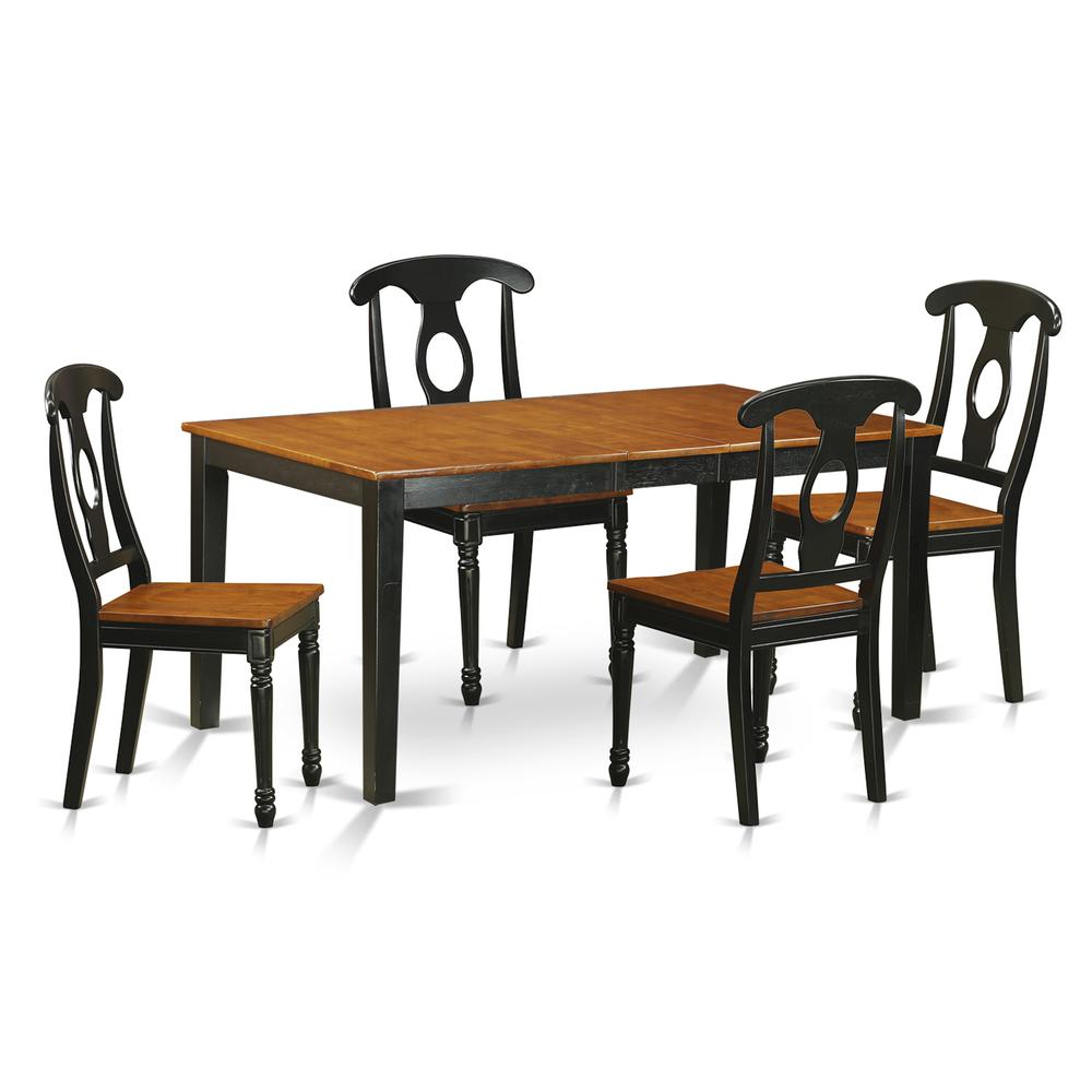 5  PC  Table  set-Dining  Table  and  4  Dining  Chairs. Picture 1