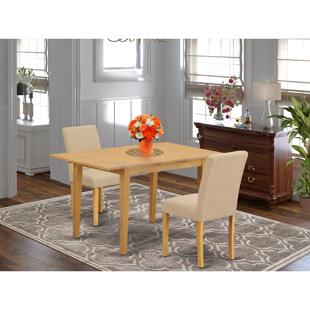 Dining Room Set Oak, NOAB3-OAK-04. Picture 2