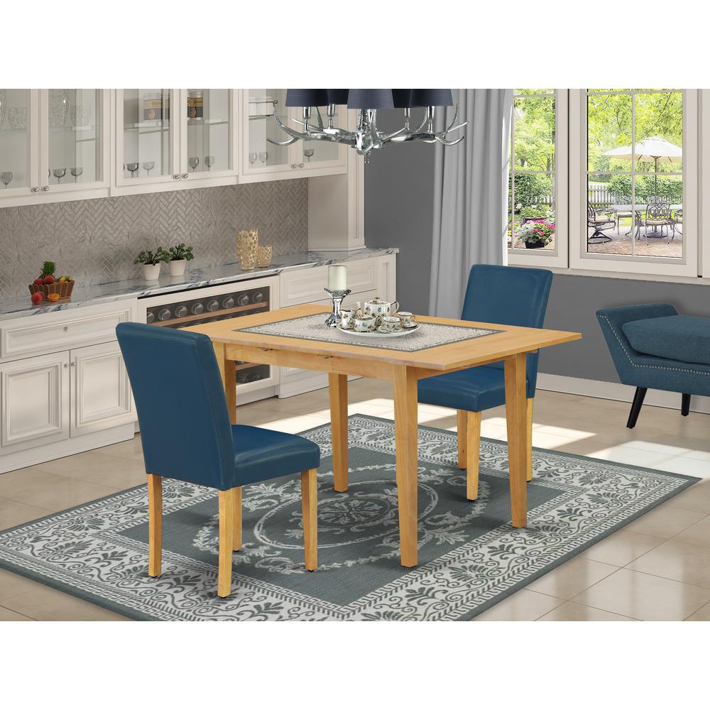 Dining Room Set Oak, NOAB3-OAK-55. Picture 2