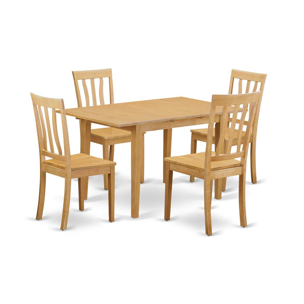 5  Pc  Dinette  set  -  Dinette  Table  and  4  Dining  Chairs. Picture 1