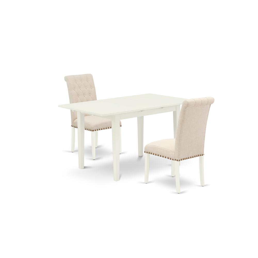 Dining Table- Dining Chairs, NOBR3-LWH-02. Picture 1