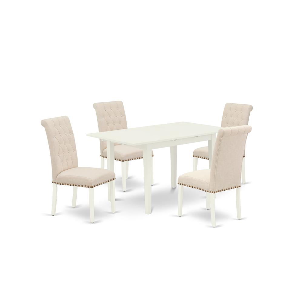 Dining Table- Dining Chairs, NOBR5-LWH-02. Picture 1