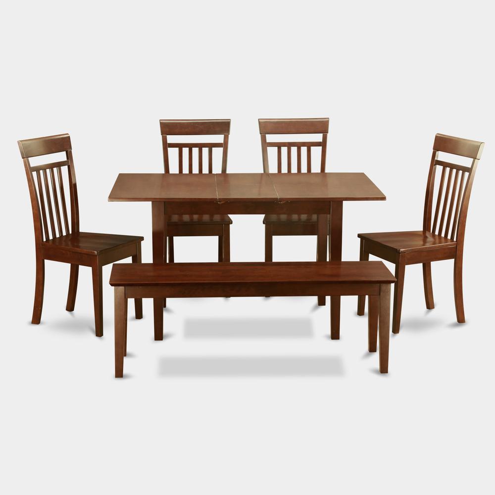 6  PC  Table  and  Chairs  set  -  Kitchen  dinette  Table  and  4  Kitchen  Dining  Chairs  plus  a  bench. Picture 3