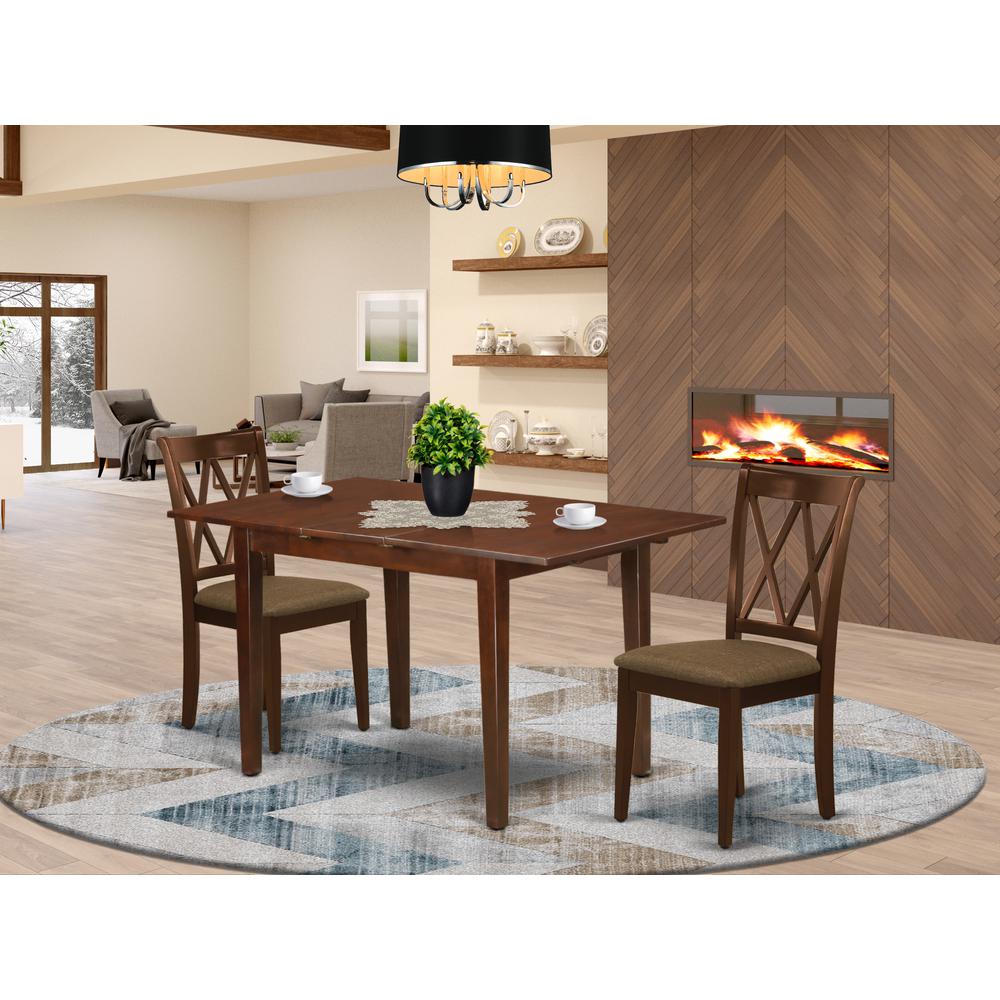 Dining Room Set Mahogany, NOCL3-MAH-C. Picture 2