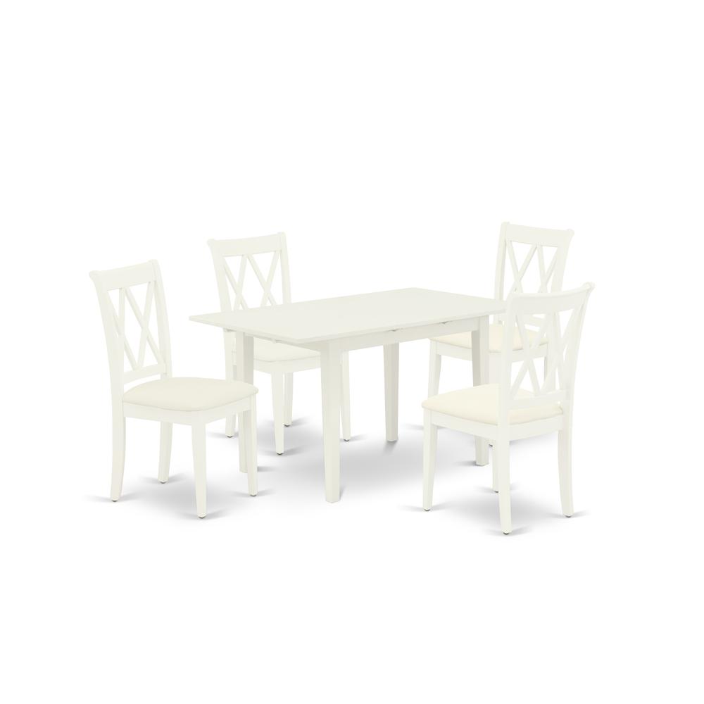 Dining Table- Dining Chairs, NOCL5-LWH-C. Picture 1