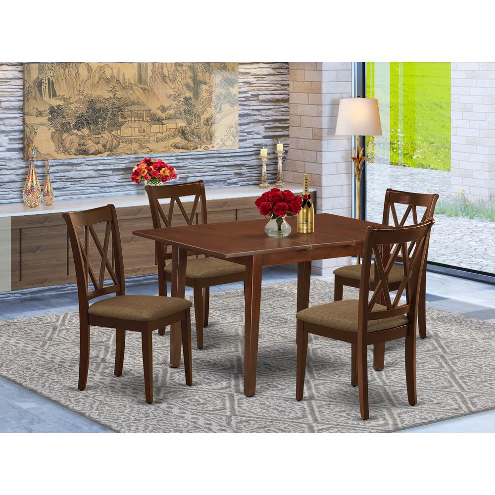 Dining Room Set Mahogany, NOCL5-MAH-C. Picture 2