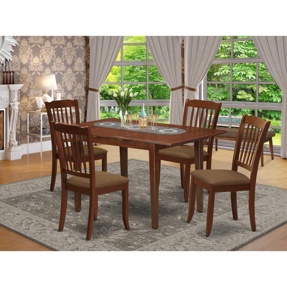 Dining Room Set Mahogany, NODA5-MAH-C. Picture 2