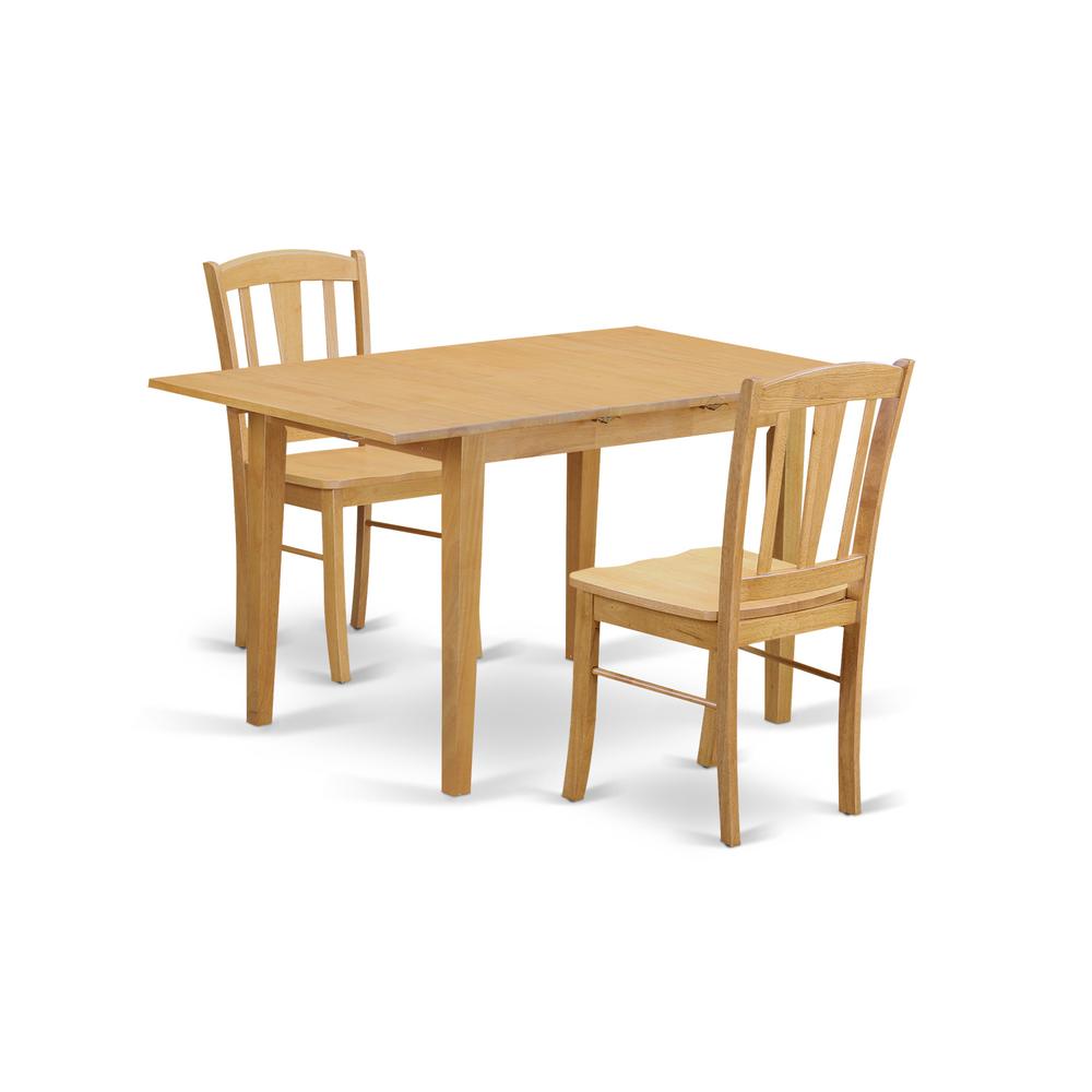 3  Pc  Dining  room  set  -  Dining  Table  for  small  spaces  and  2  Dining  Chairs. Picture 1