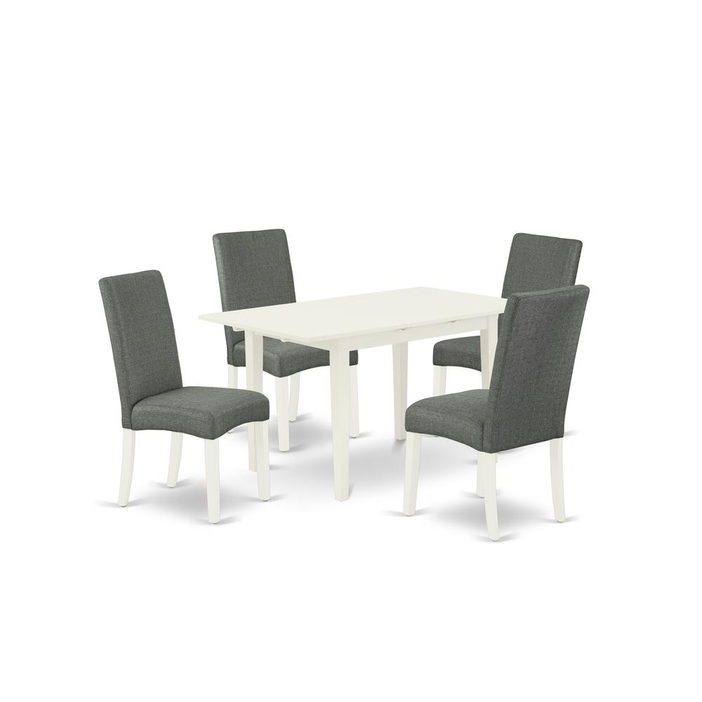 Dining Table- Dining Chairs, NODR5-LWH-07. Picture 1