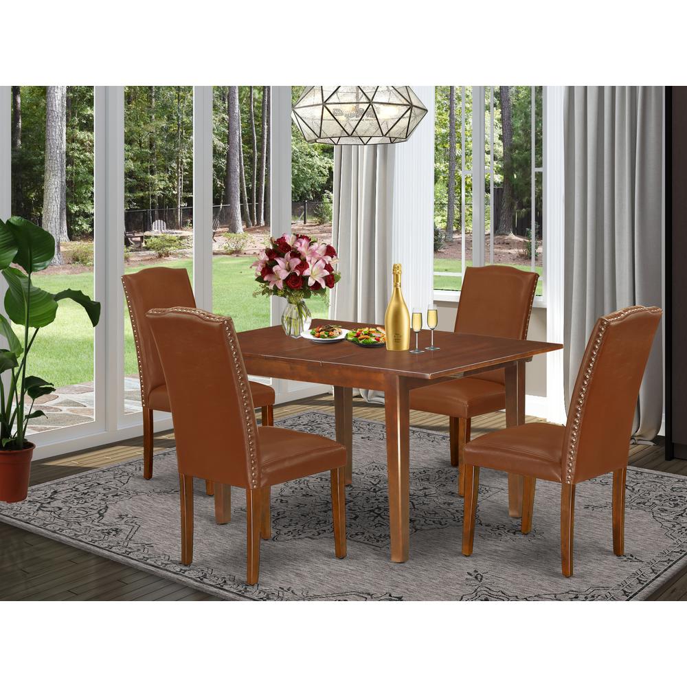 Dining Room Set Mahogany, NOEN5-MAH-66. Picture 2