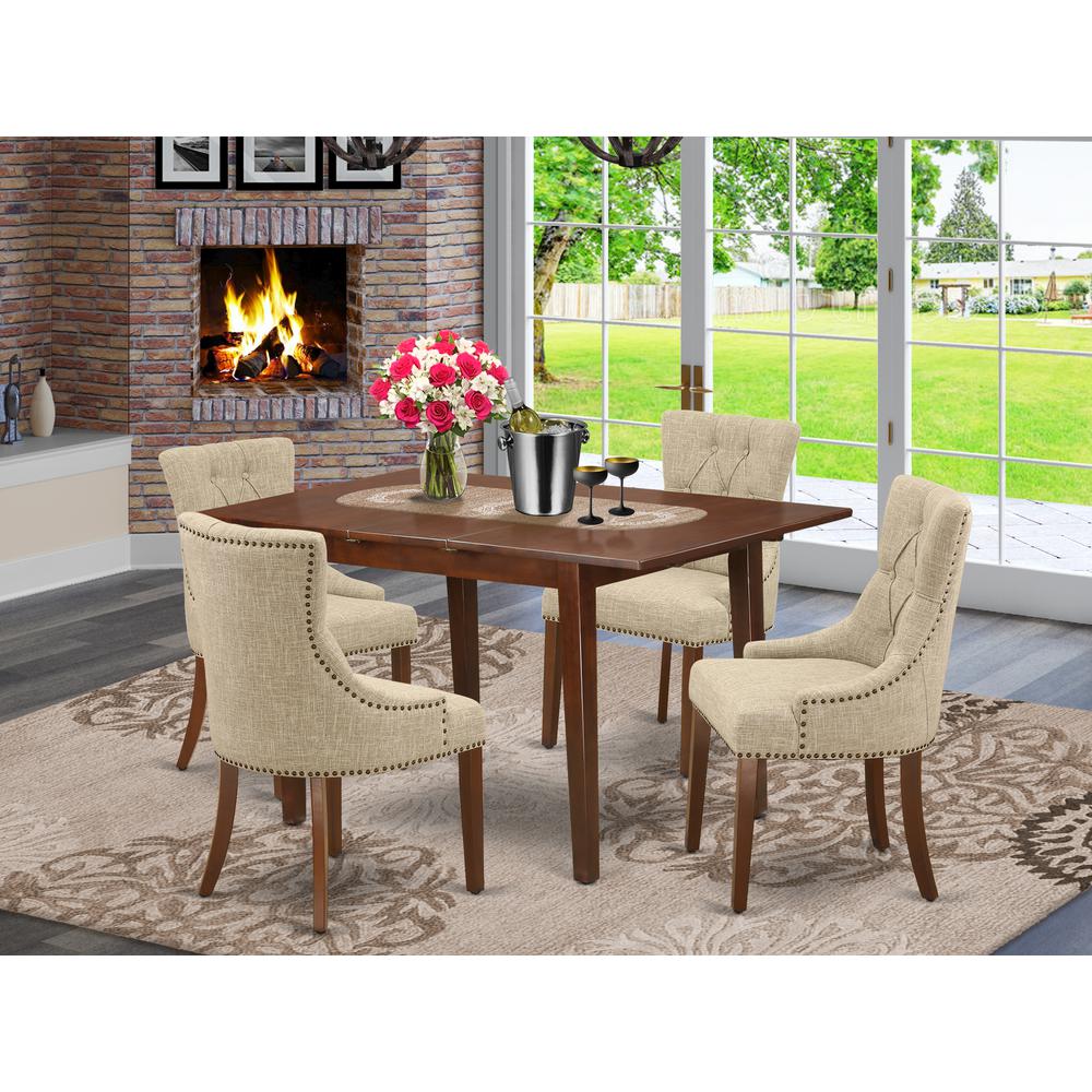 Dining Room Set Mahogany, NOFR5-MAH-05. Picture 2