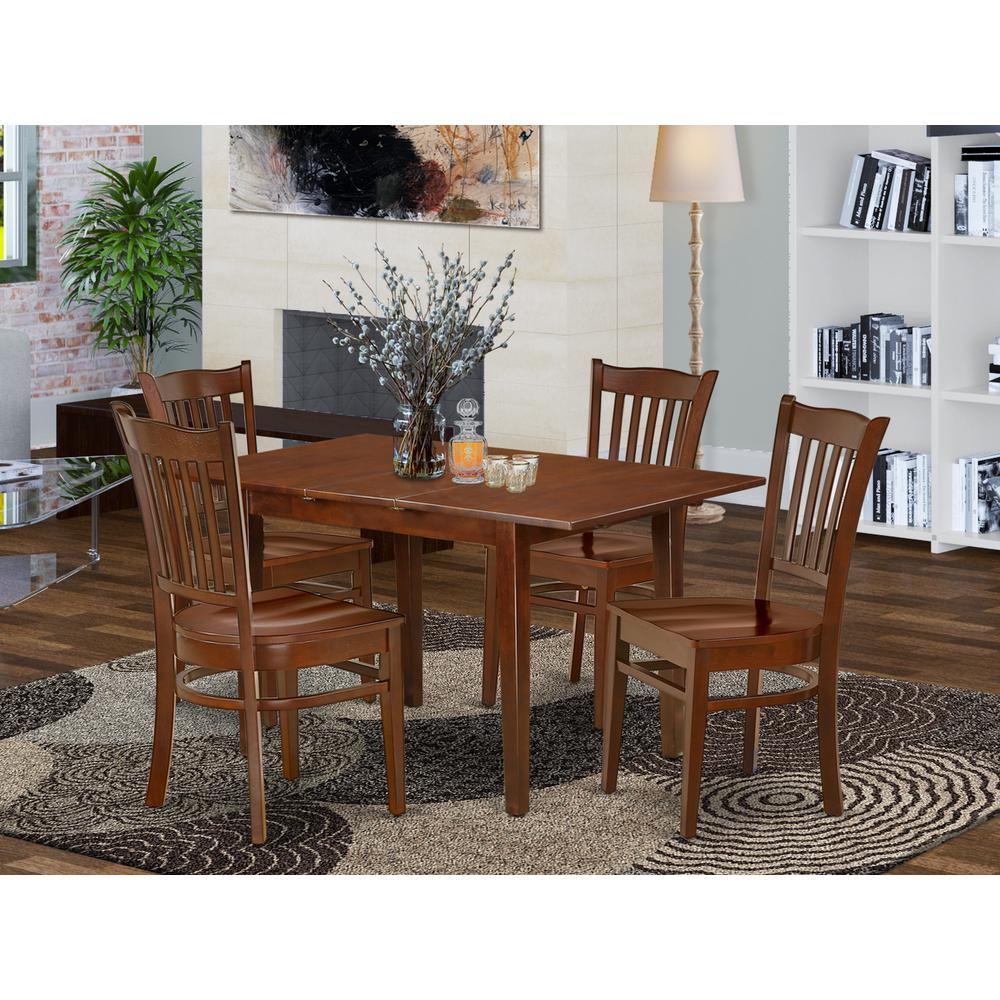 Dining Room Set Mahogany, NOGR5-MAH-W. Picture 2