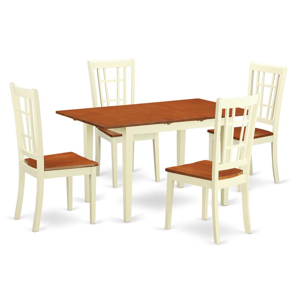 5  PcTable  and  Chairs  set  for  4-Dinette  Table  and  4  Kitchen  Dining  Chairs. Picture 1
