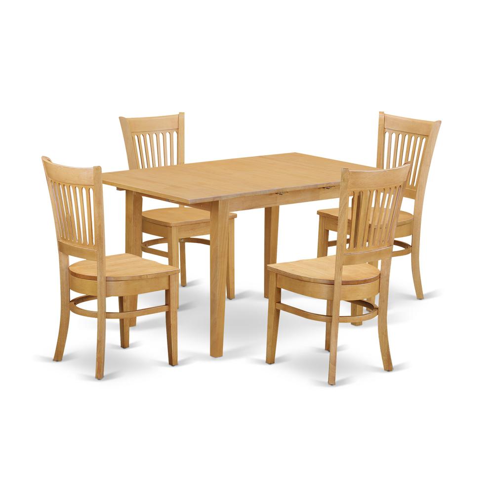 5  Pc  Dining  room  set  -  Dining  Table  and  4  Dining  Chairs. Picture 1