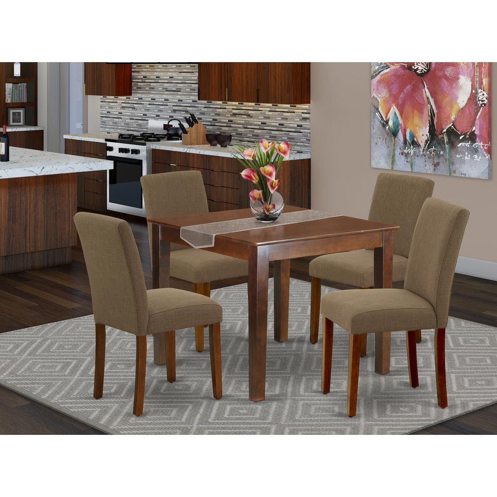 Dining Room Set Mahogany, OXAB5-MAH-18. Picture 2