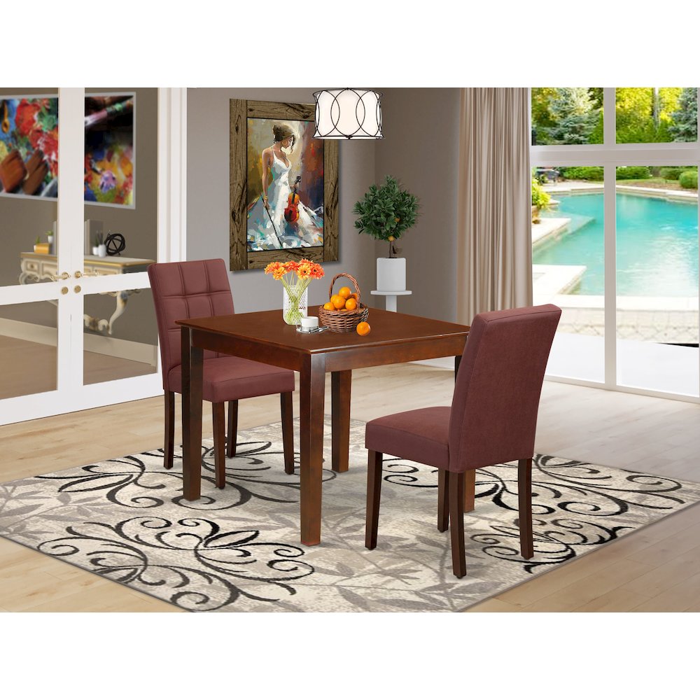 3 Piece Dining Set contain A Dinner Table. Picture 2
