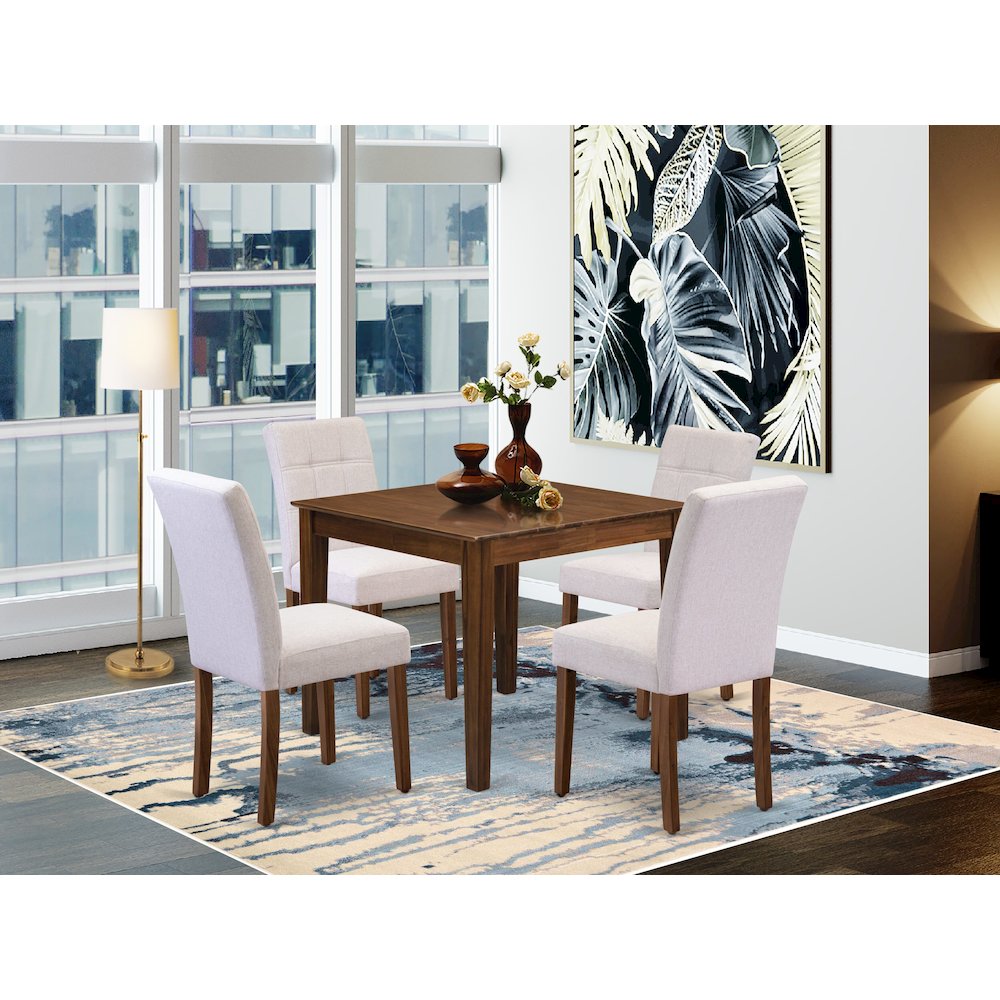 5 Piece Dining Room Set consists A Dining Table. Picture 2