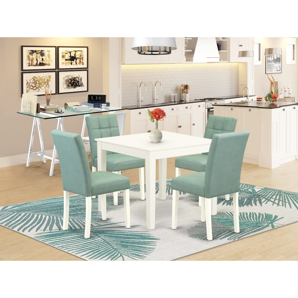 5 Piece Kitchen Dining Table Set consists A Dinner Table. Picture 2