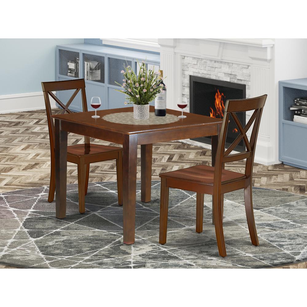 Dining Room Set Mahogany, OXBO3-MAH-W. Picture 2